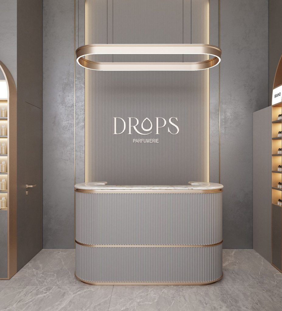 Drops Parfumerie interior design project by Aysel Rahimli – photo 2
