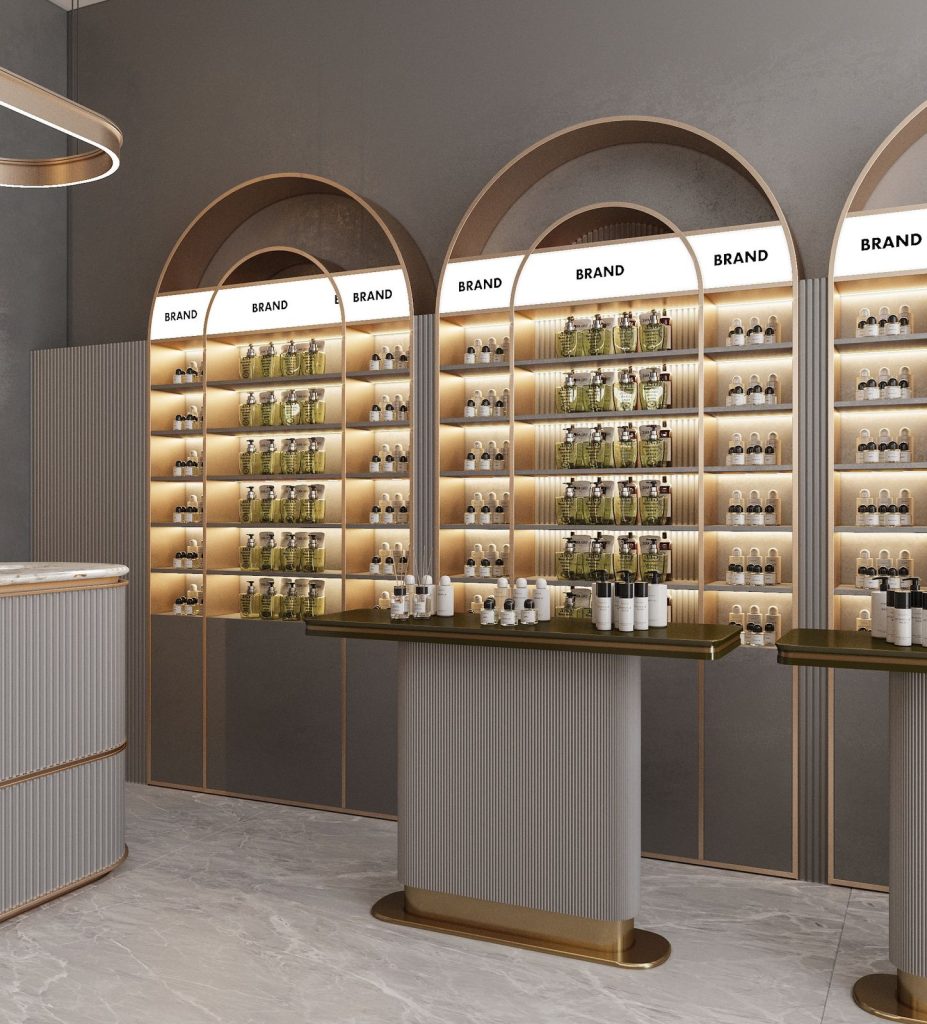 Drops Parfumerie interior design project by Aysel Rahimli – photo 4