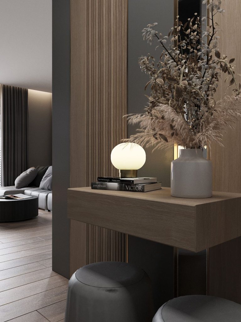 Gray Apartment interior design project by Aysel Rahimli – photo 11