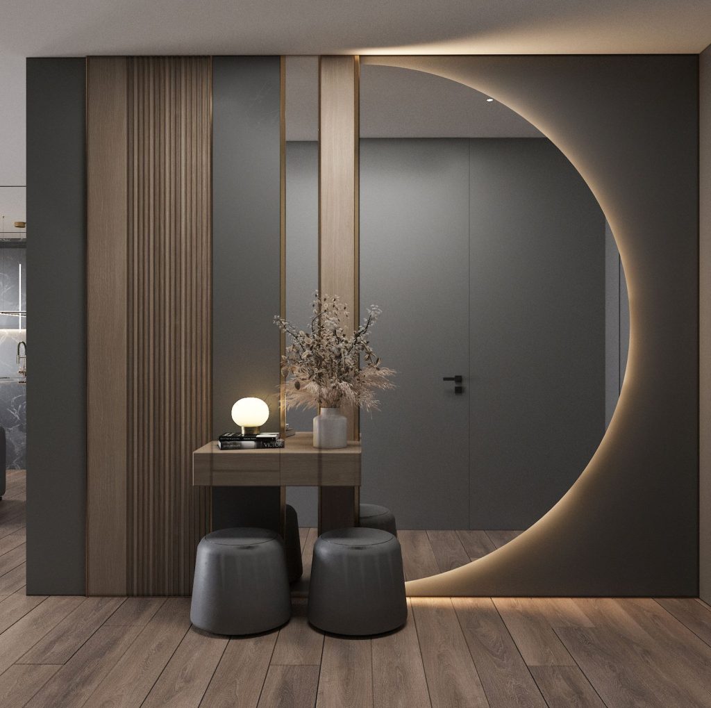 Gray Apartment interior design project by Aysel Rahimli – photo 4