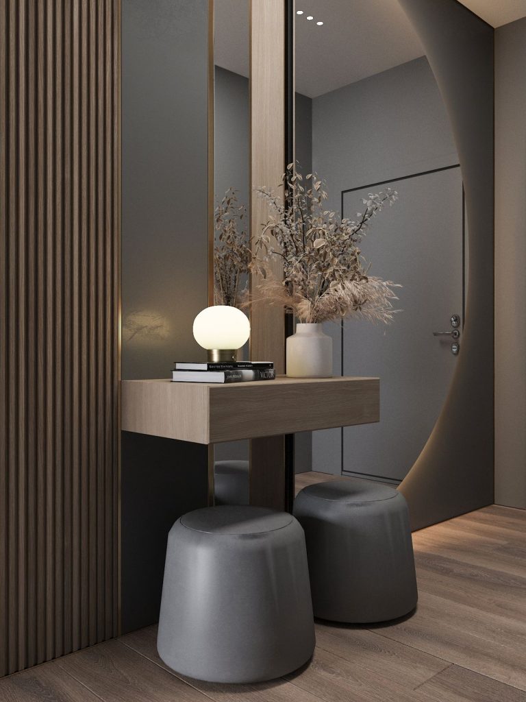 Gray Apartment interior design project by Aysel Rahimli – photo 9