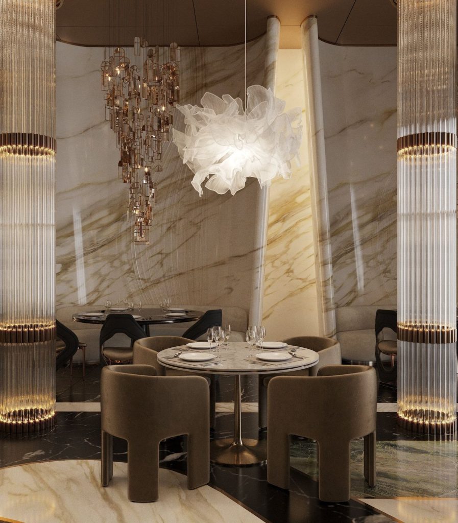 Restaurant interior design project by Aysel Rahimli – photo 3
