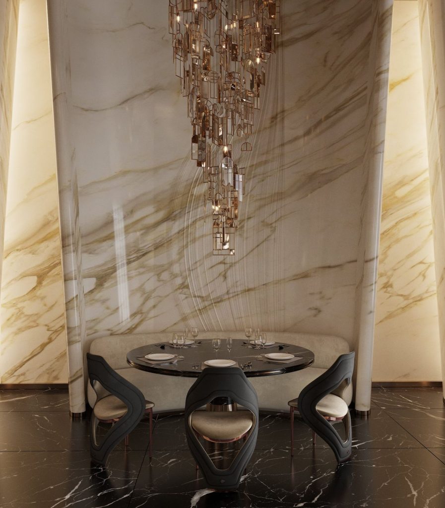 Restaurant interior design project by Aysel Rahimli – photo 8