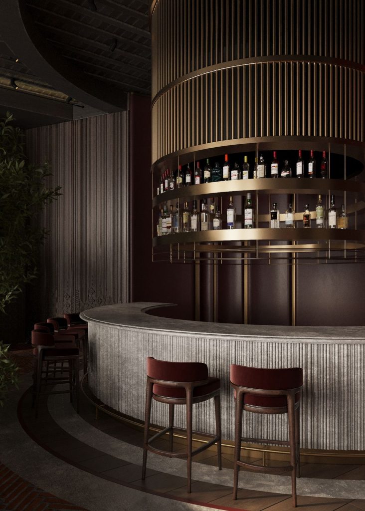 Risou Restaurant interior design project by Aysel Rahimli – photo 11