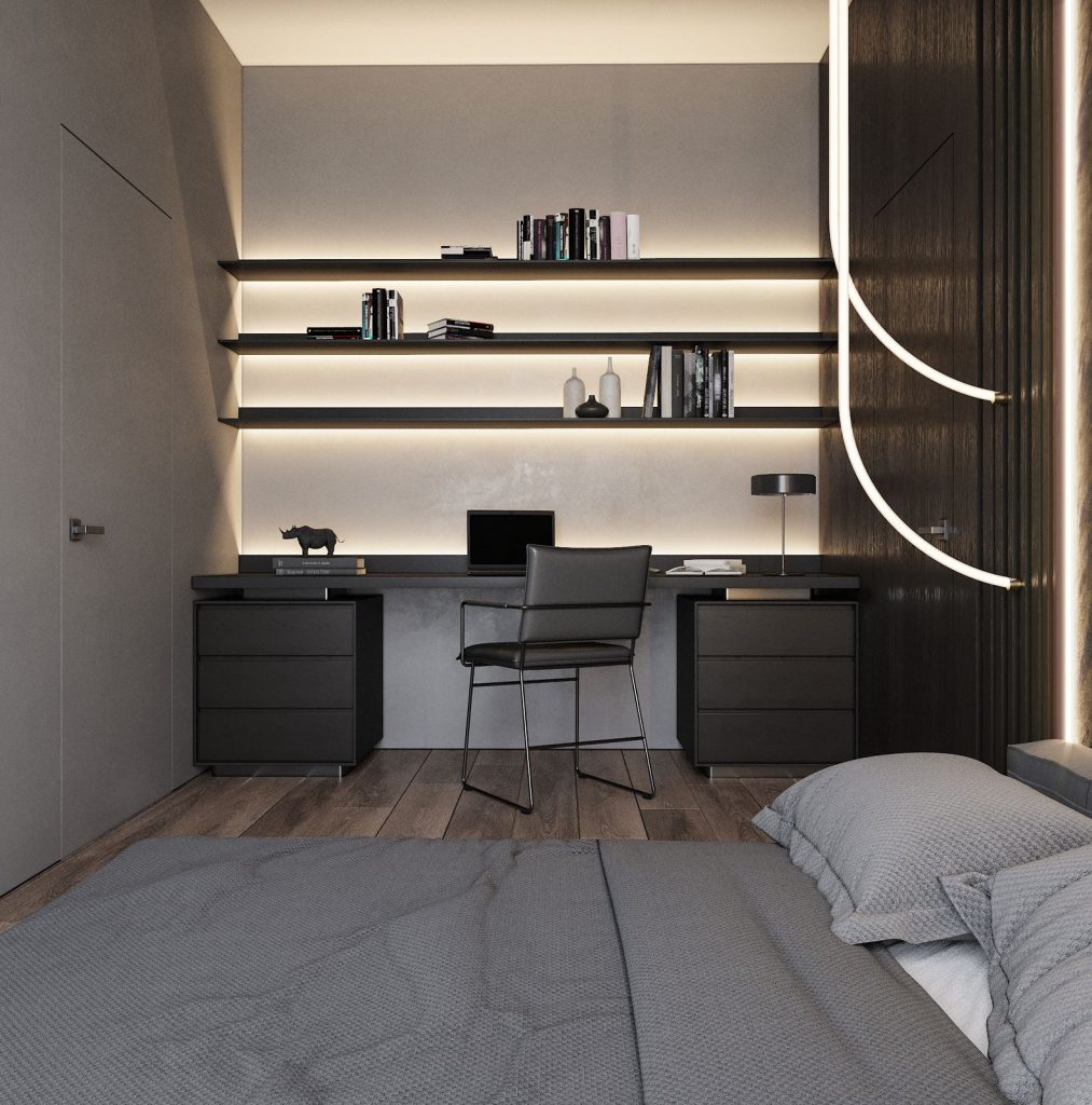 Saran Bedroom interior design project by Aysel Rahimli – photo 8